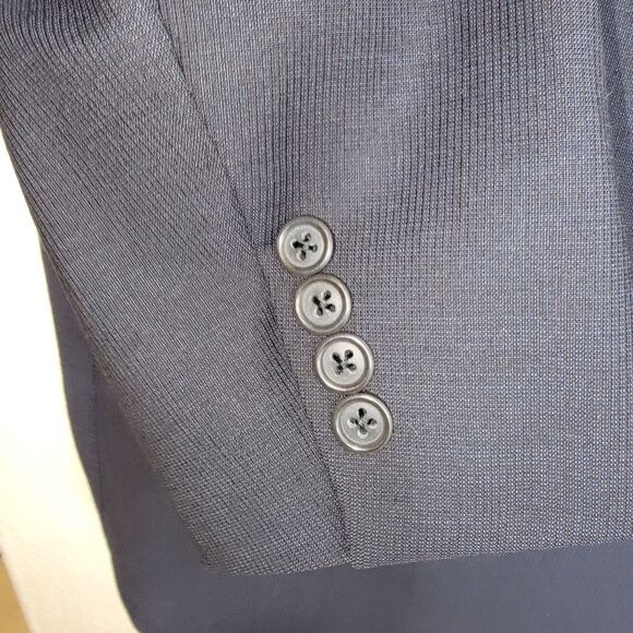 Witty Brothers Gray Pinstripe Sports Coat Blazer Size 54R Wool Blend - Picture 9 of 10